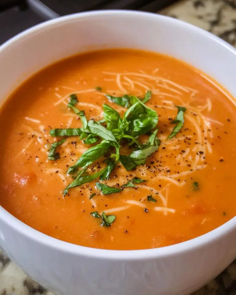 Creamy Tomato Basil Soup