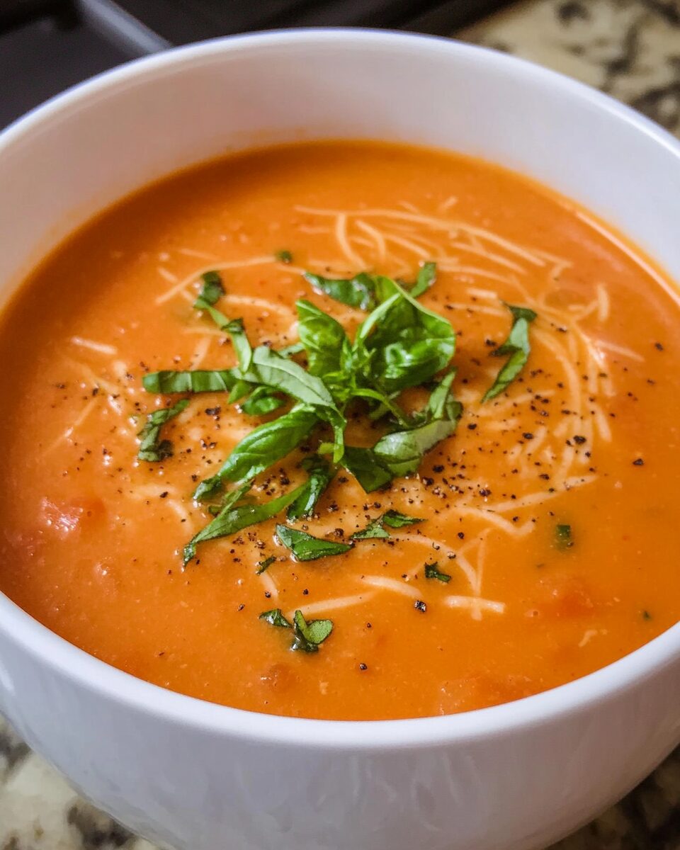Creamy Tomato Basil Soup