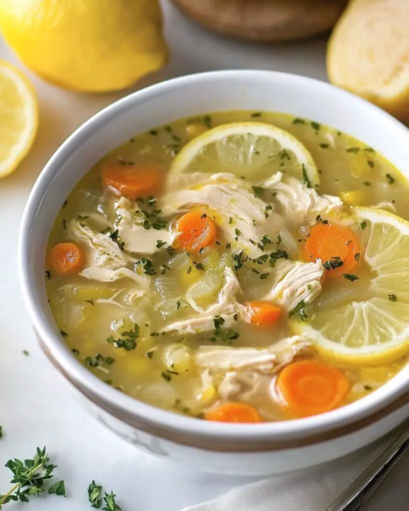 Lemon Chicken Soup