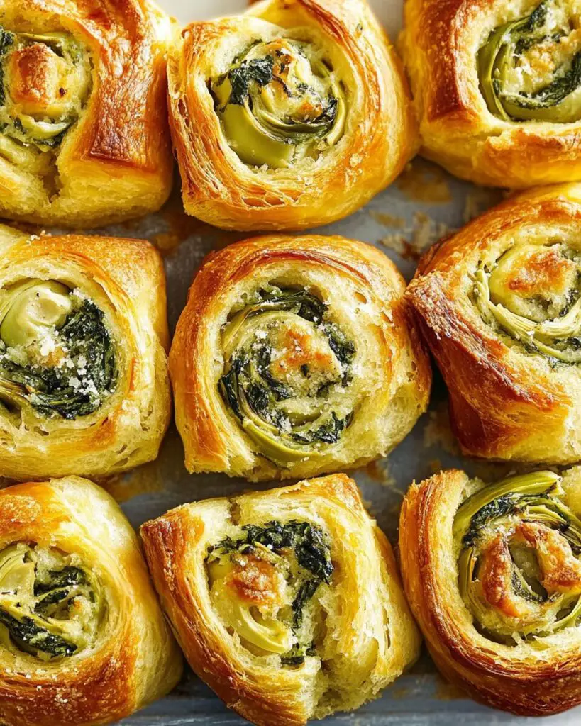 Spinach Artichoke Buns