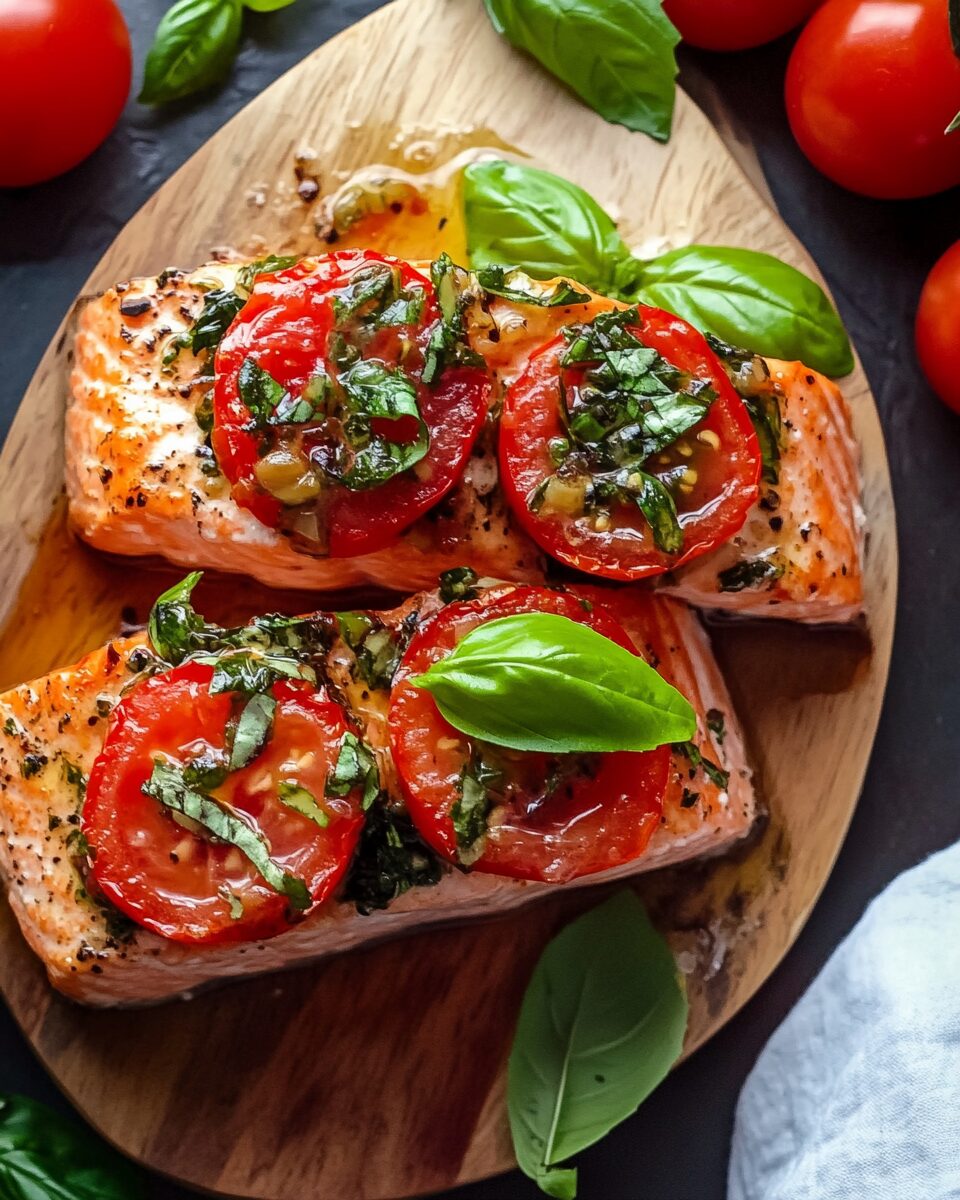 Tomato Basil Salmon