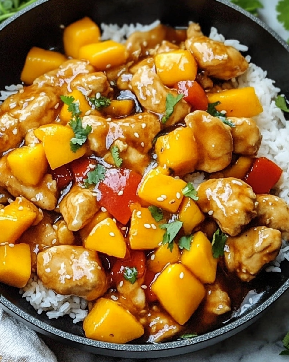 Asian Mango Chicken