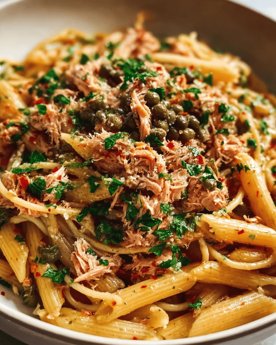 Canned Tuna Pasta