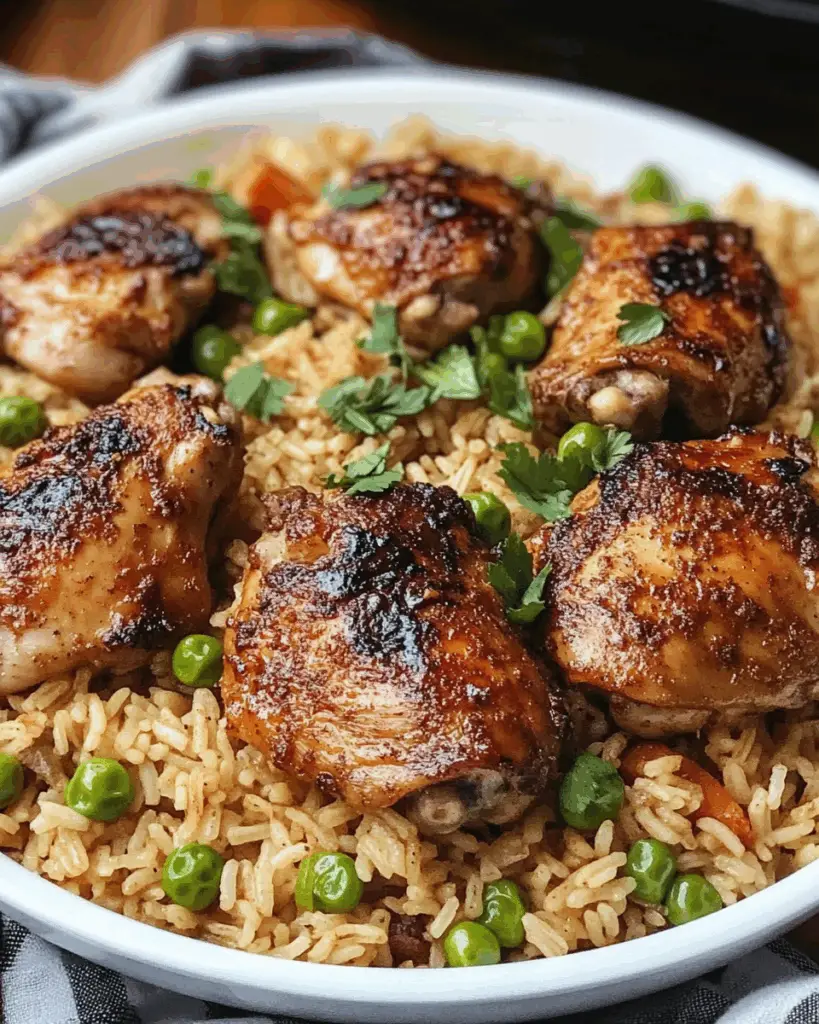 Caribbean Jerk Chicken and Rice