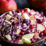 Cranberry Apple Coleslaw