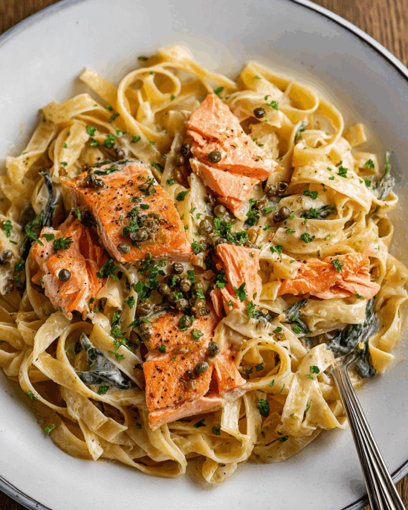 Creamy Salmon Pasta