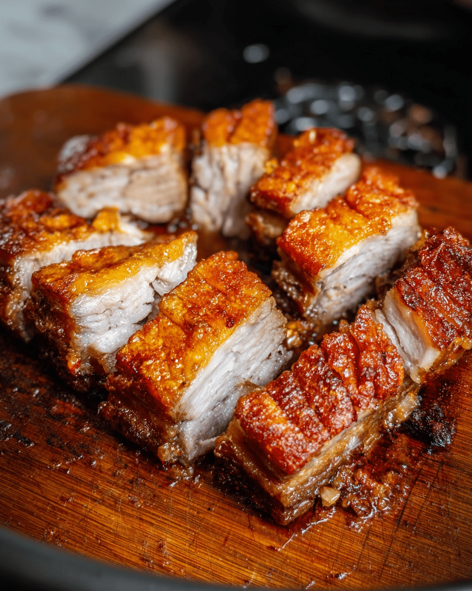 Crispy Air Fryer Pork Belly (Filipino Lechon Kawali)