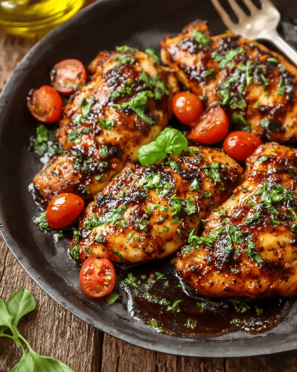 Easy Balsamic Chicken