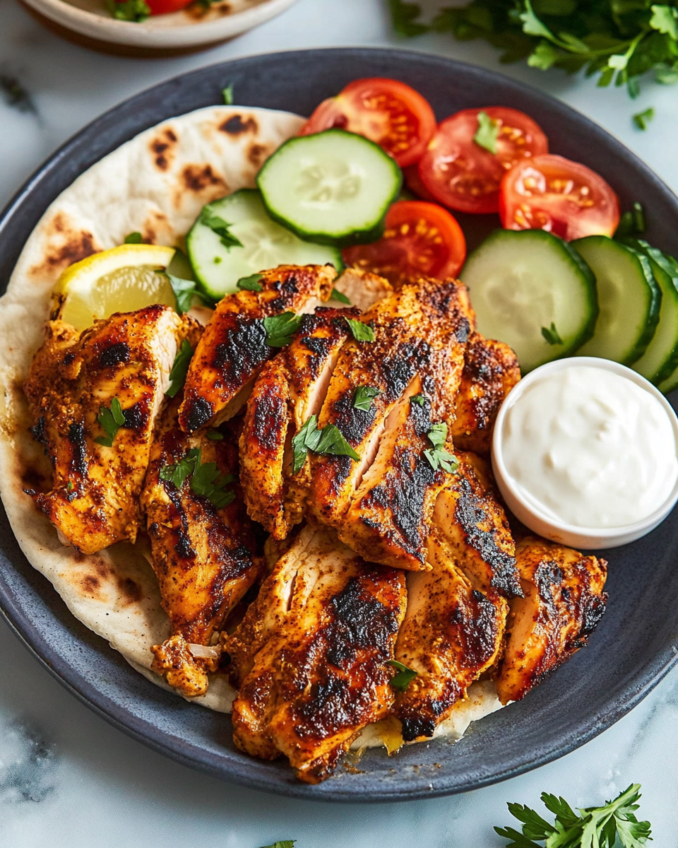 Easy Chicken Shawarma
