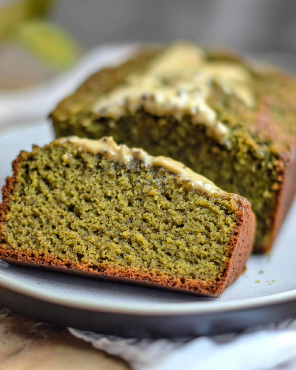 Easy Banana Bread with Matcha and Browned Butter