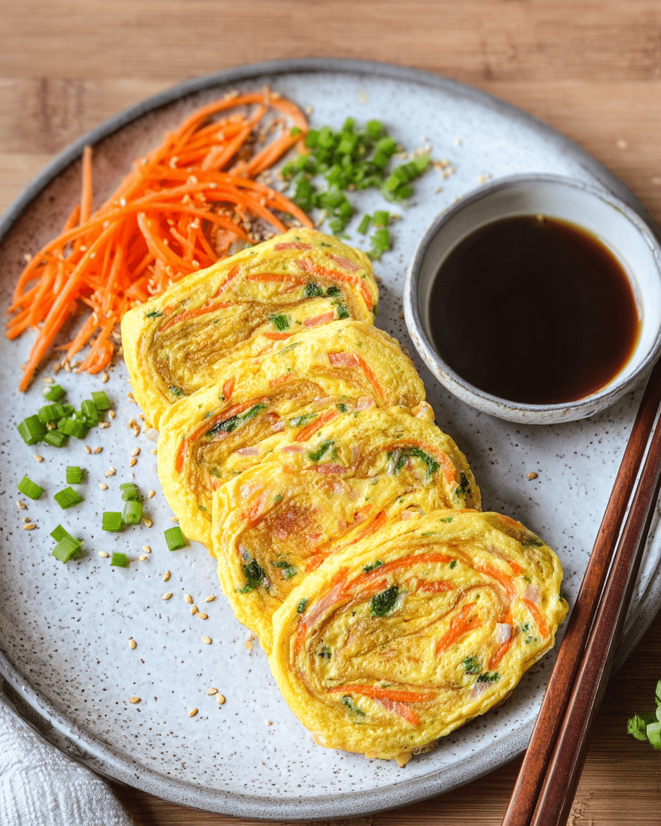Gyeran Mari (Korean Rolled Omelette)