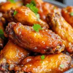 Hot Honey Peach Wings
