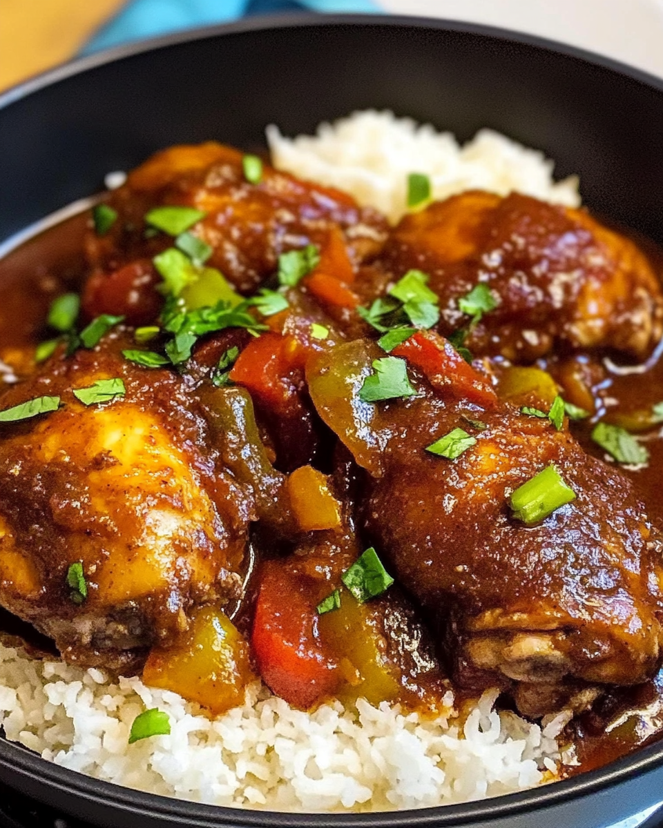 Jamaican Brown Stew Chicken