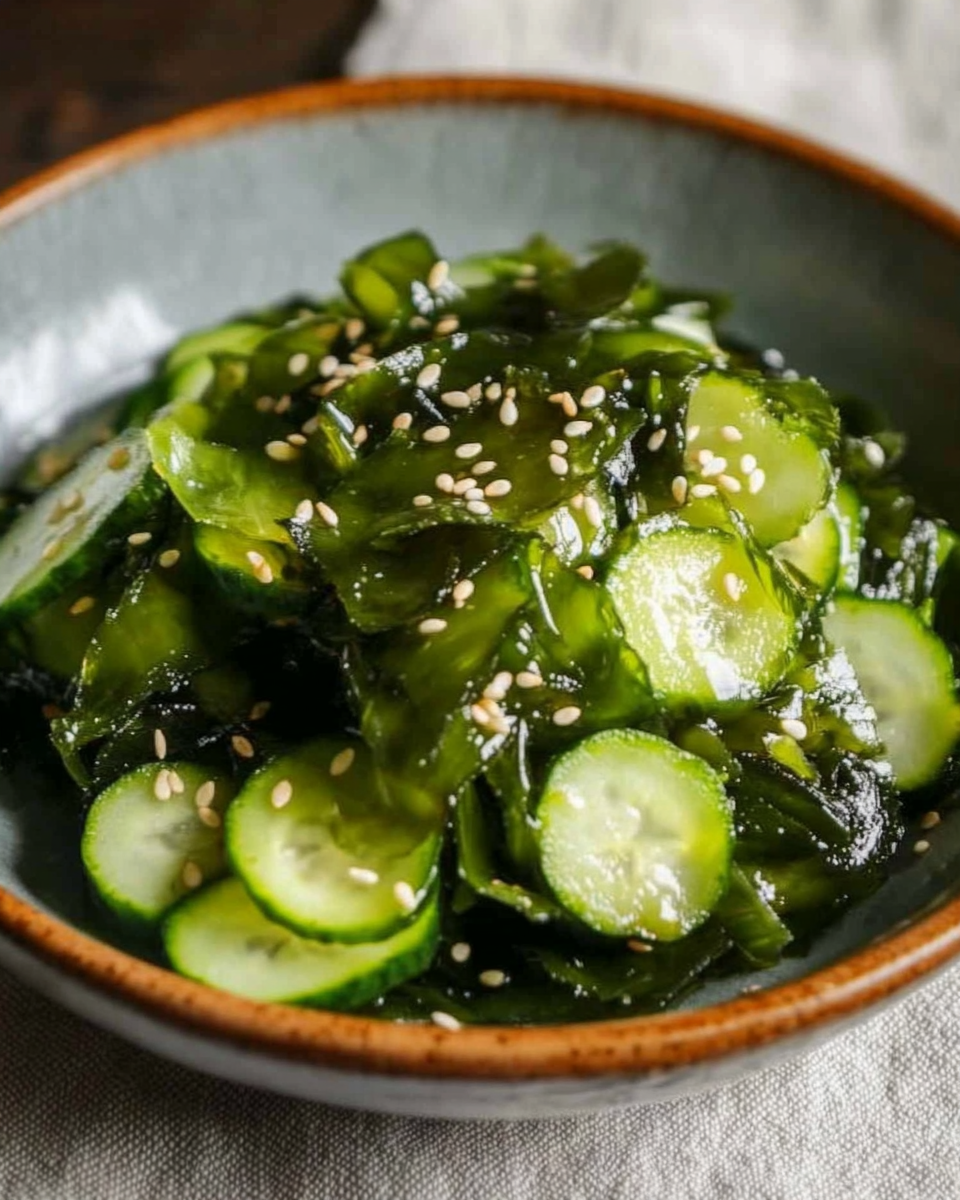 Japanese Cucumber and Seaweed Salad