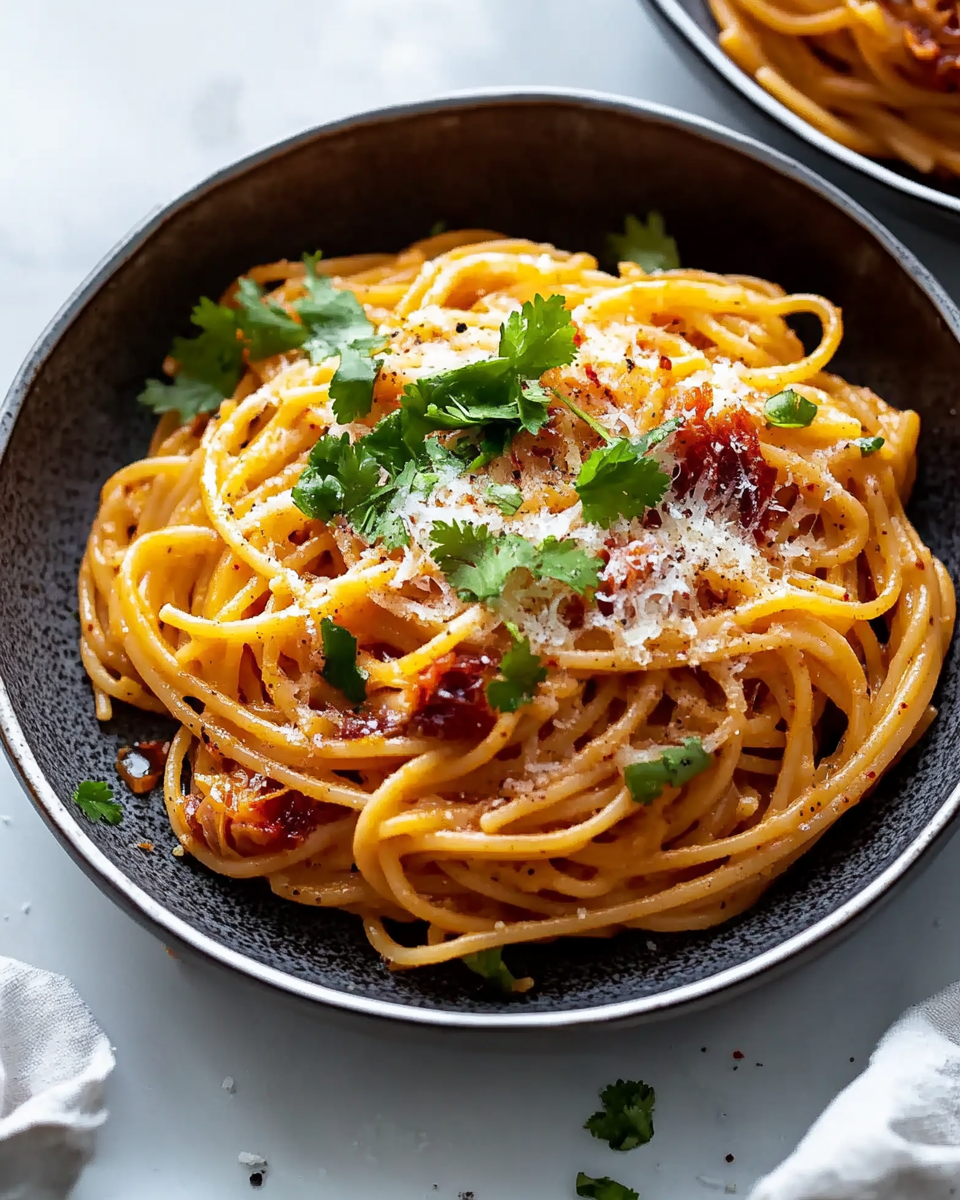 Kimchi Carbonara