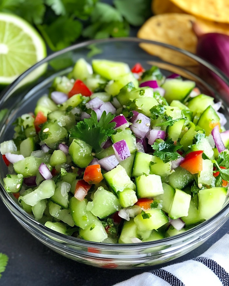 Kiwi Cucumber Salsa