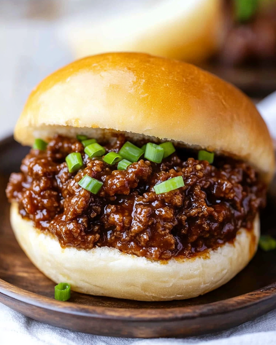 Korean Beef Sloppy Joes