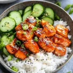 Korean Salmon Rice Bowl