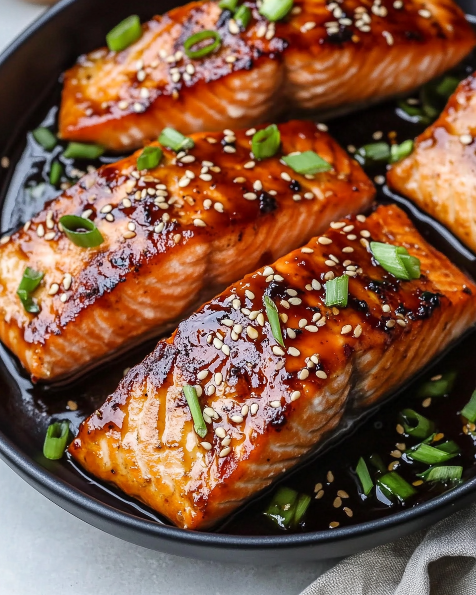 Miso Glazed Salmon
