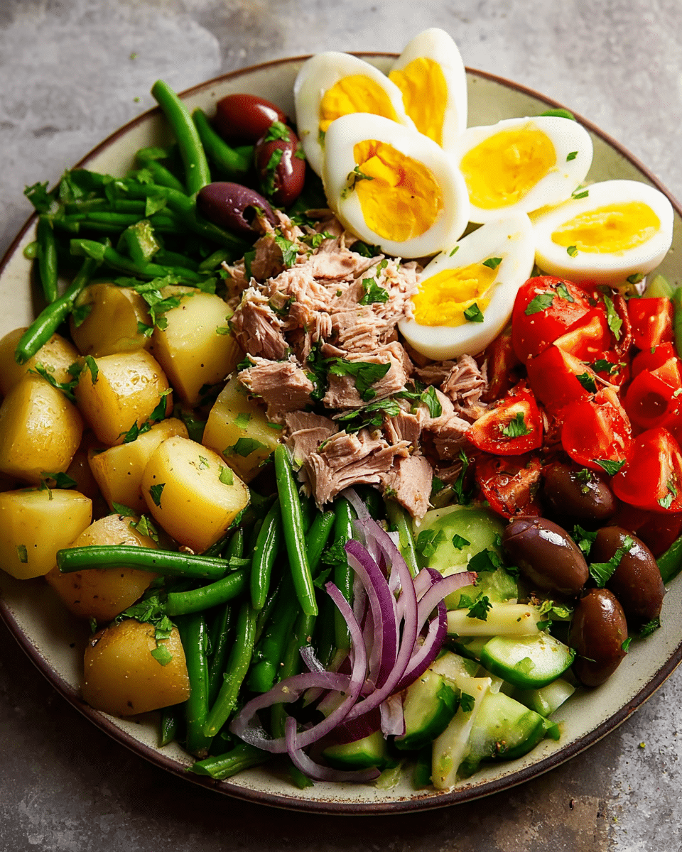 Nicoise Salad with Tuna