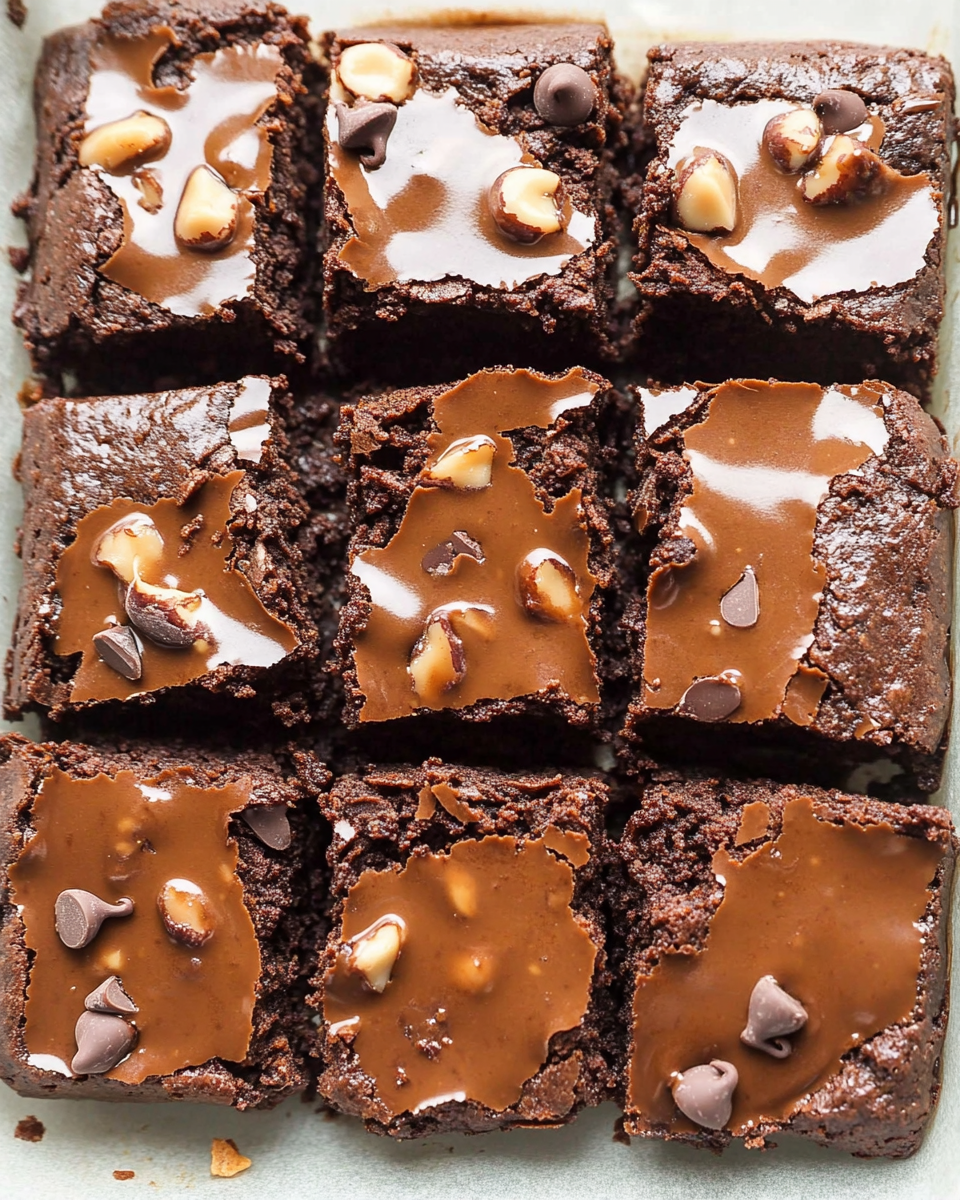 No-Bake Black Bean Fudge Brownies