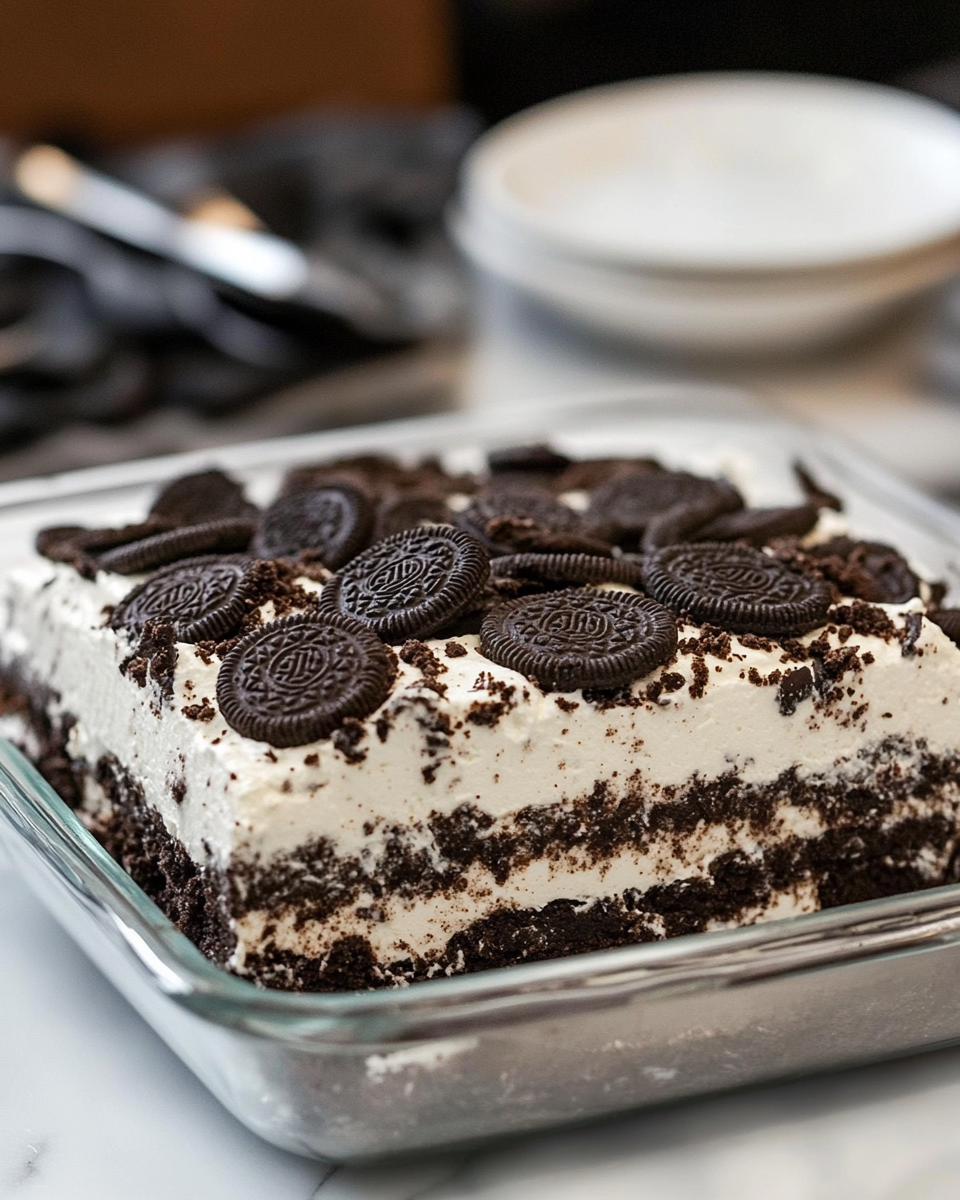 Oreo Lasagna