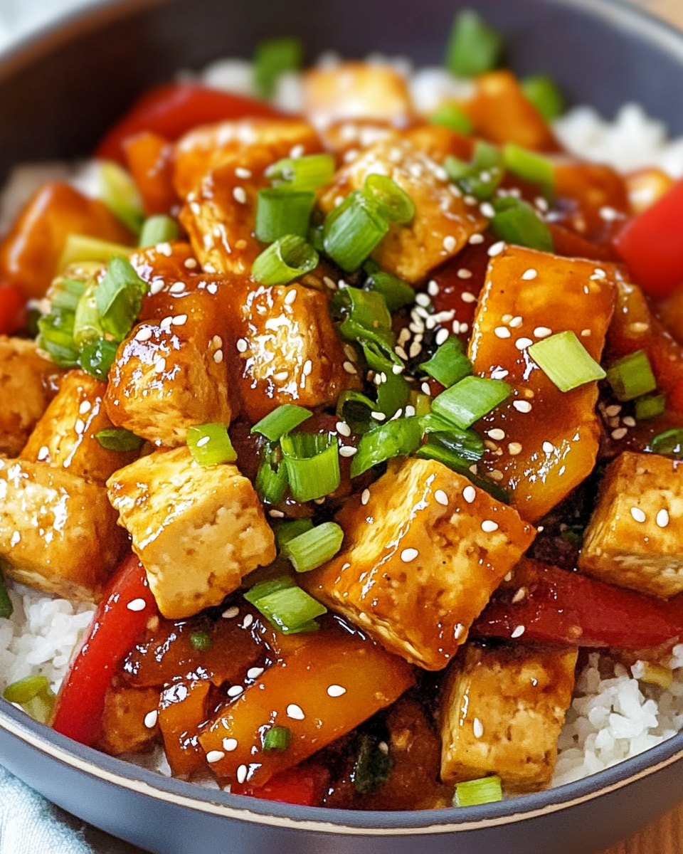 Pineapple Tofu Stir Fry