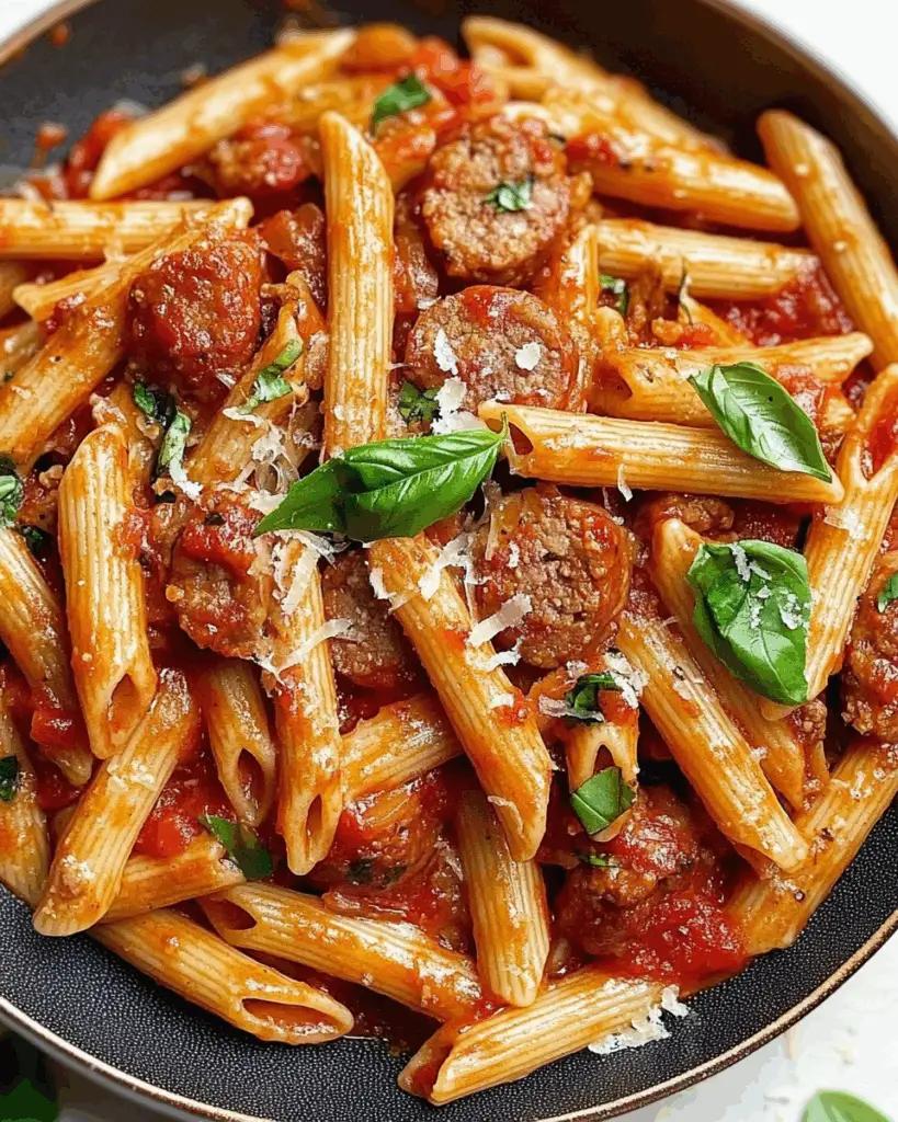 Spicy Sausage Pasta