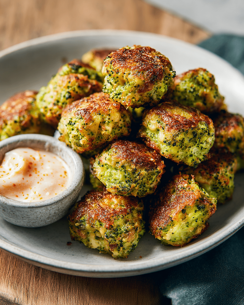 Air Fryer Broccoli Tots