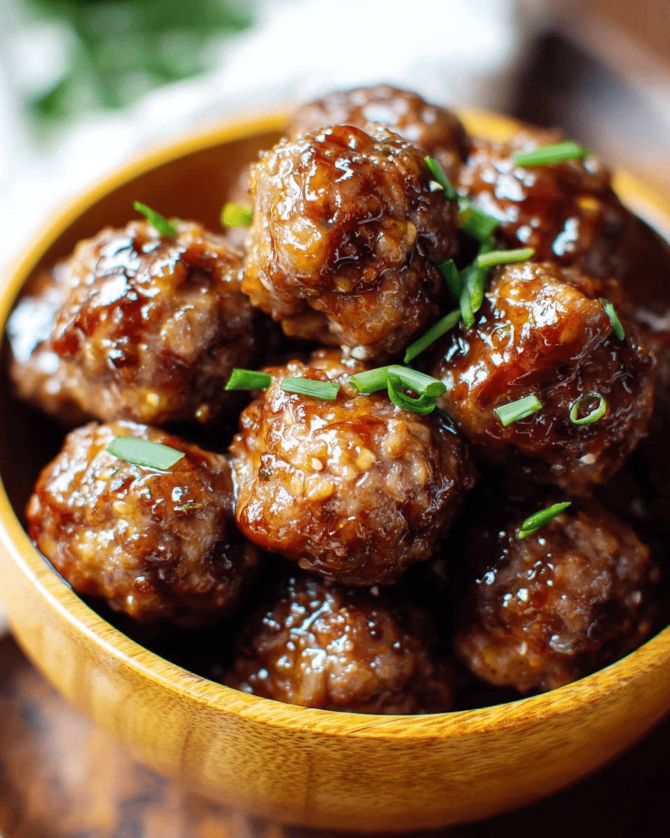 Asian Meatballs