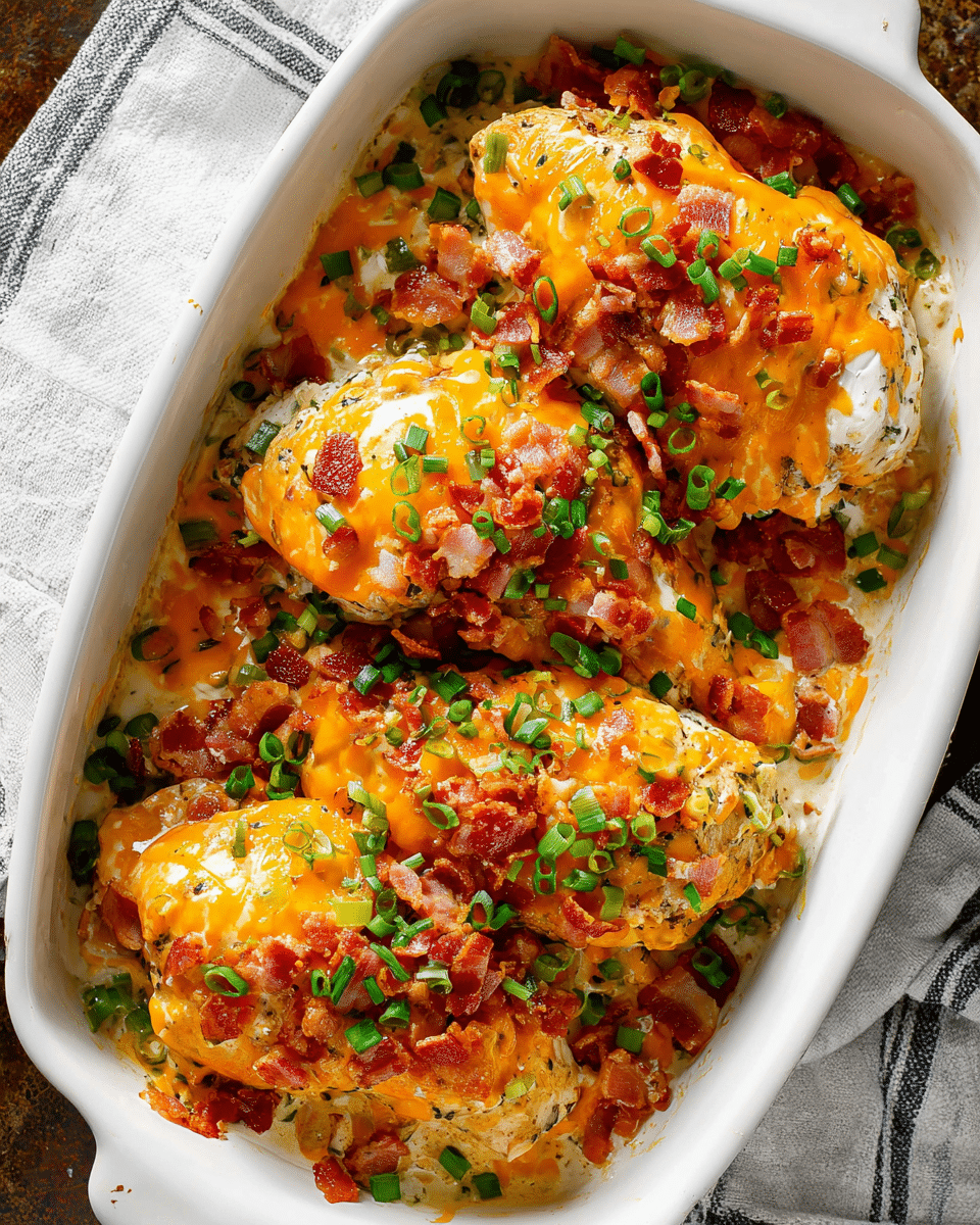Baked Crack Chicken