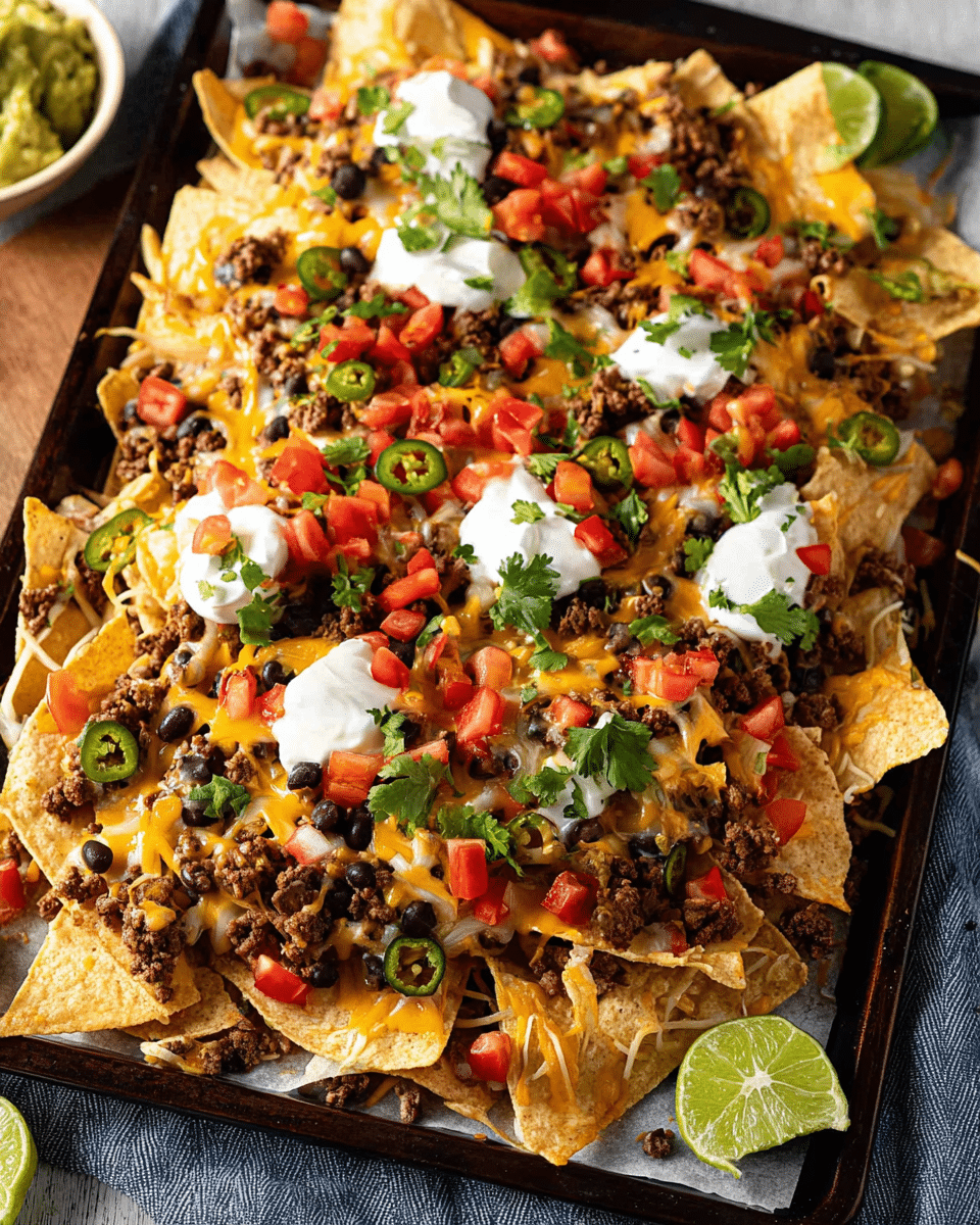 Beef Nachos Supreme