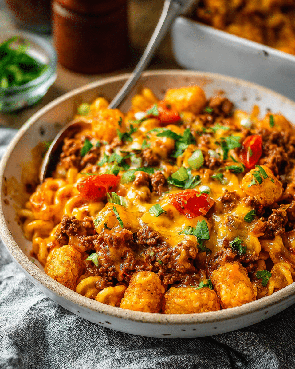 Cheeseburger Casserole