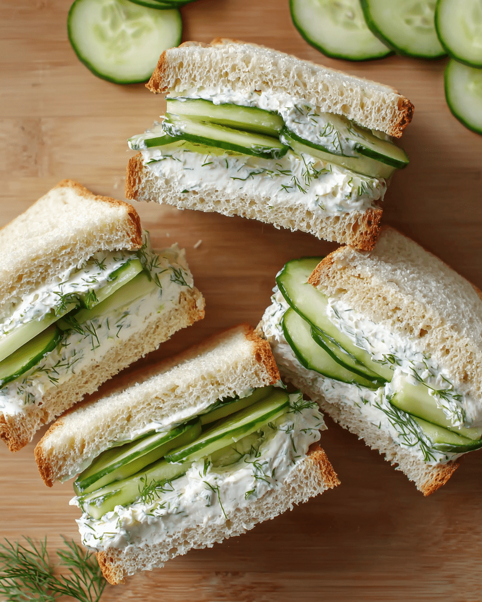 Cucumber Sandwiches