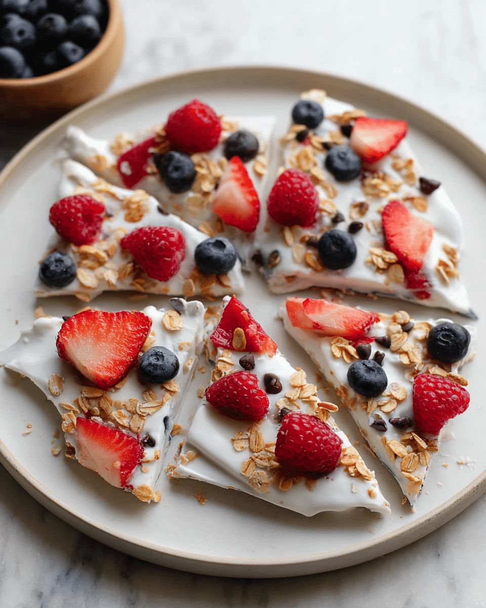 Frozen Yogurt Bark