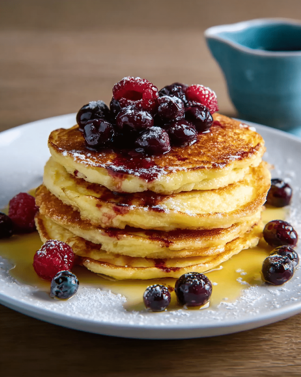 Lemon Ricotta Pancakes