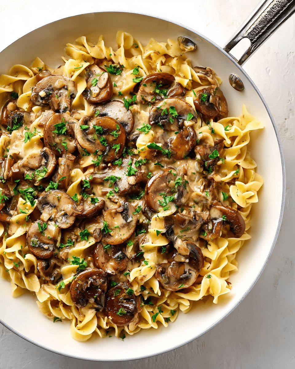 Mushroom Stroganoff