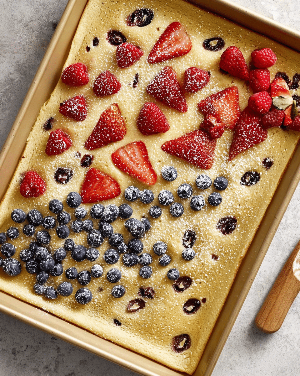 Sheet Pan Pancakes