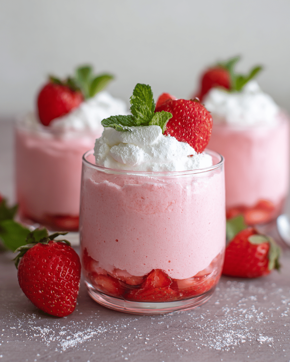 Strawberry Mousse