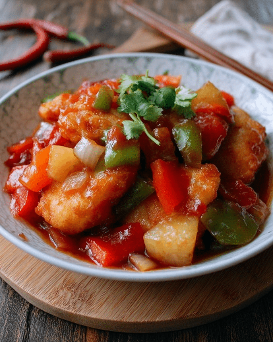 Sweet and Sour Fish Fillet