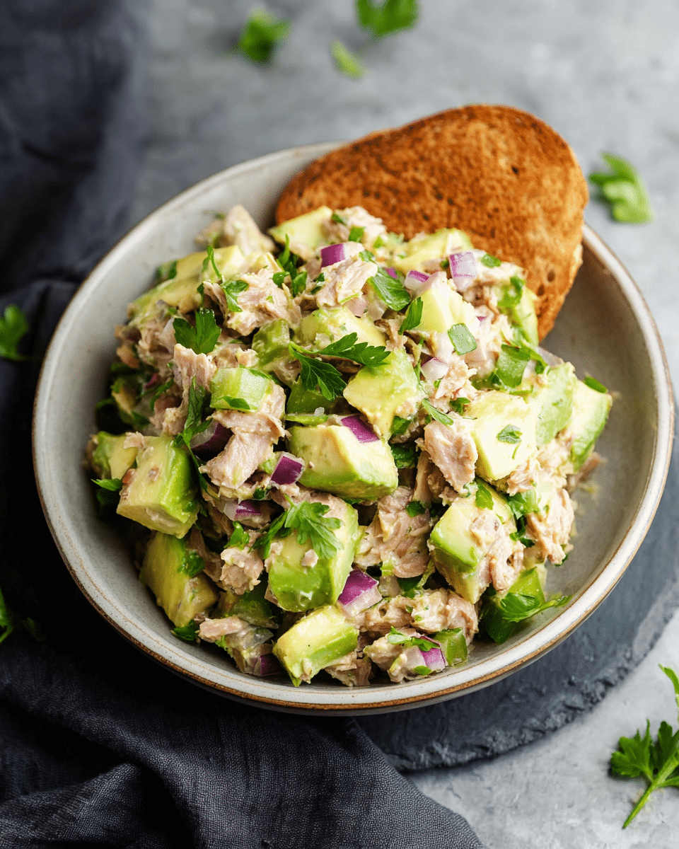 Avocado Tuna Salad