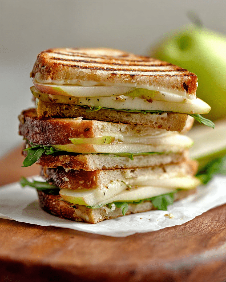 Brie Sandwich with Fresh Greens