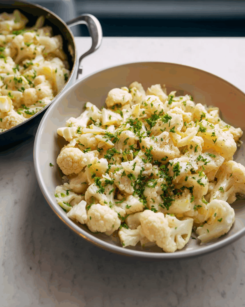 Cauliflower Alfredo Pasta