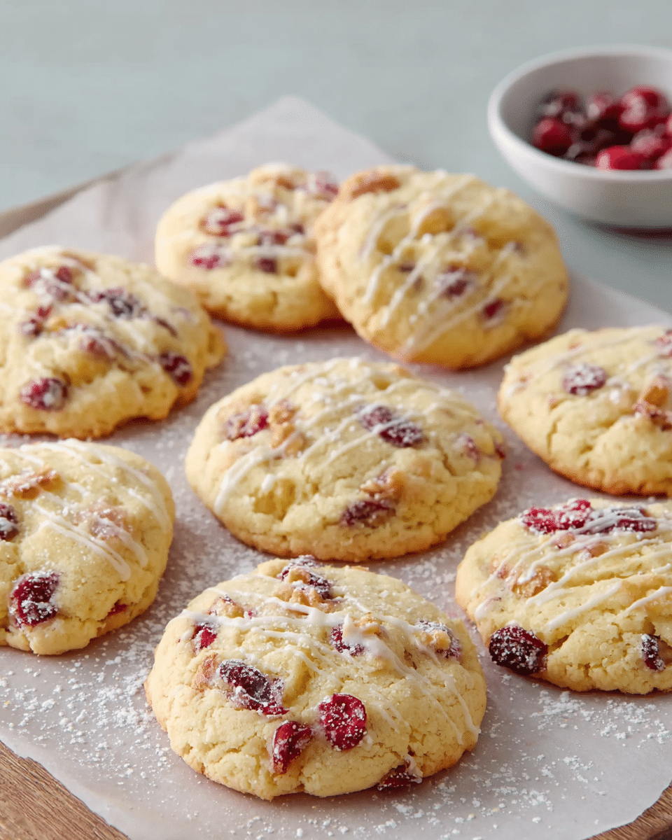 Cranberry Orange Cookies