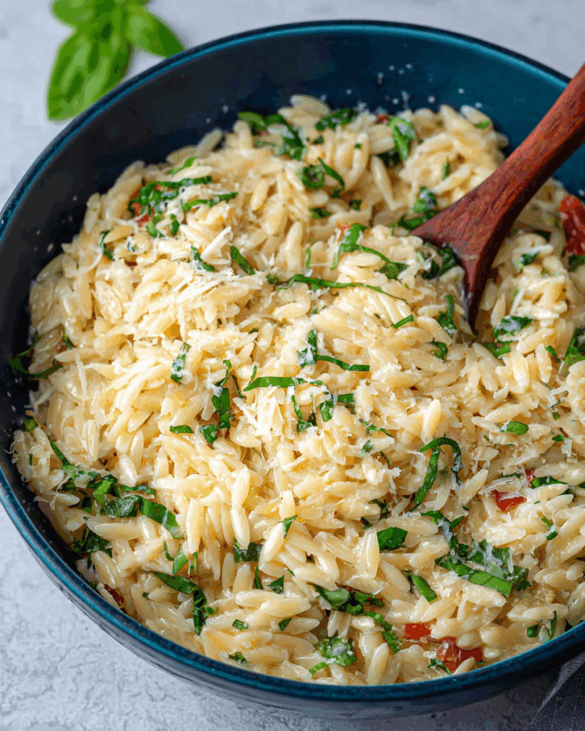 Creamy Orzo Pasta