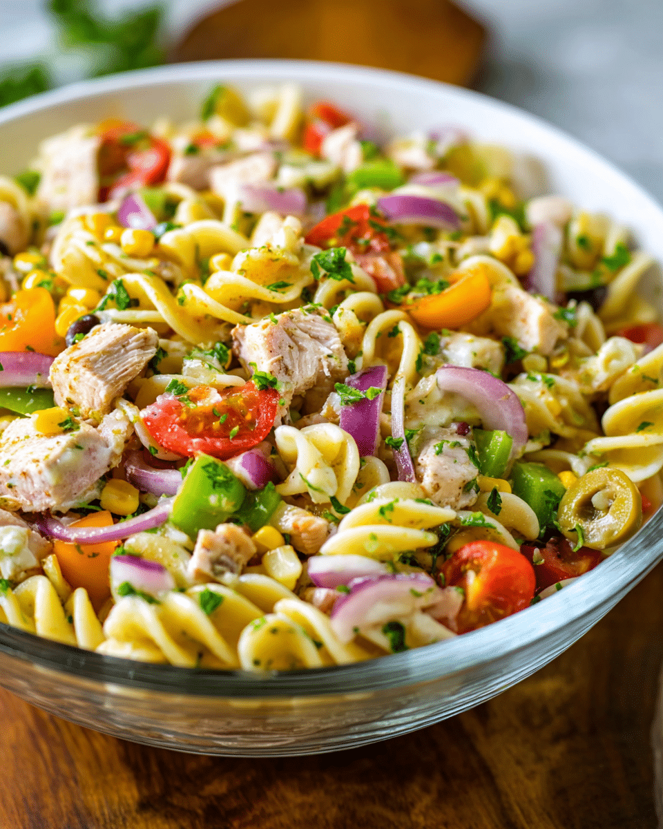 Cuban Pasta Salad