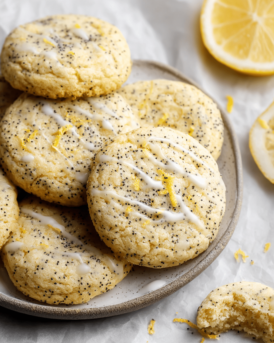 Lemon Poppy Seed Cookies