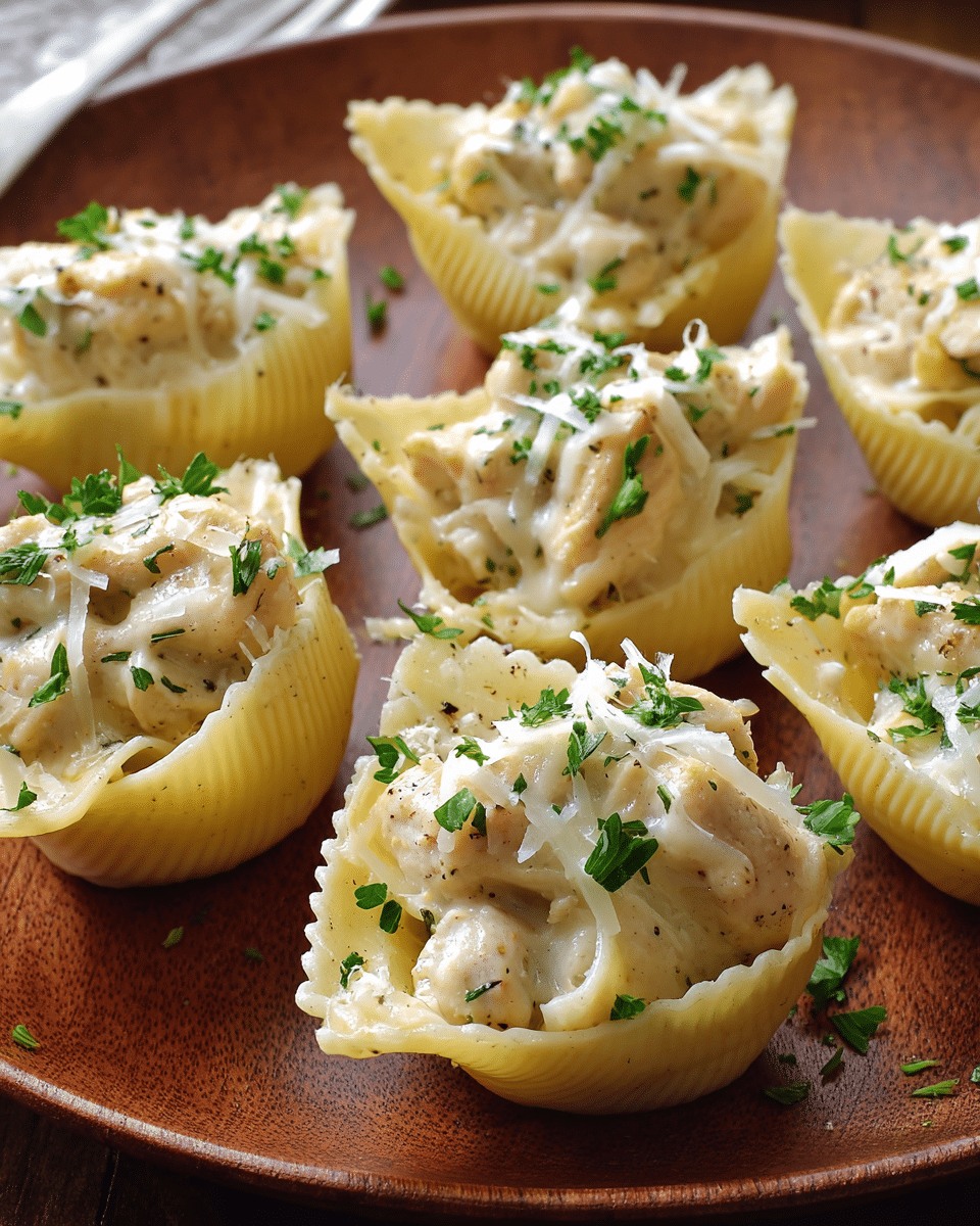 Mini Chicken Alfredo