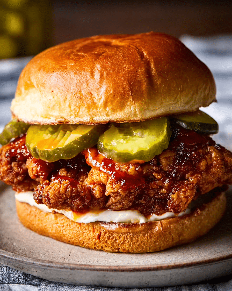 Nashville Hot Chicken Sandwich