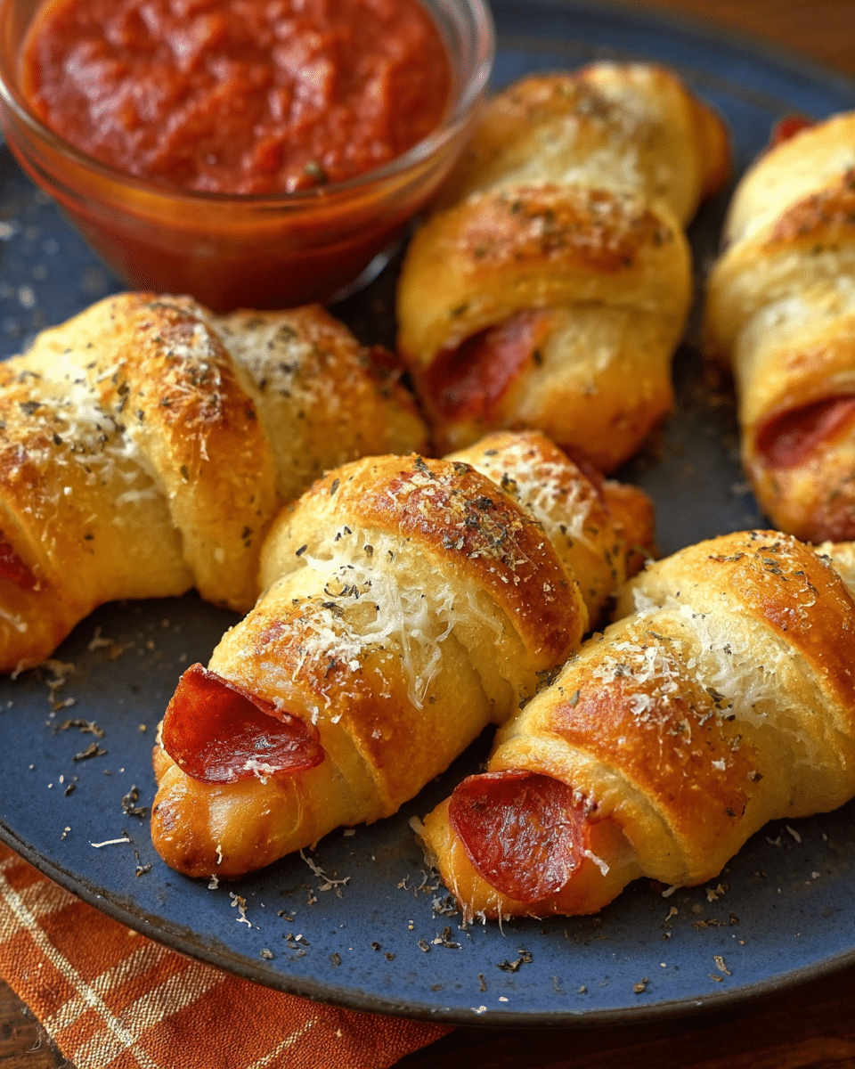 Pepperoni Crescent Rolls